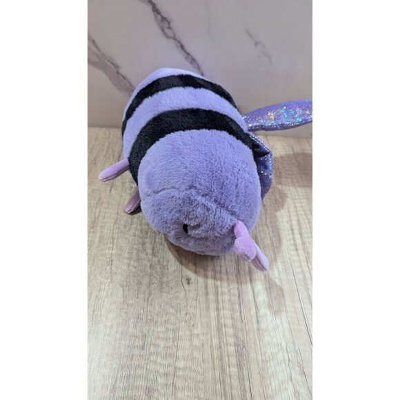 Hello Bello Cuddle Bug  bumble bee Limited Anniversary Edition Purple 12" - Picture 6 of 10